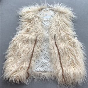 Fuzzy vest